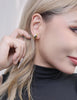 Clip On Earrings, Gold Silver Chunky Gold Small Huggie Hoops Clip-On Earrings for Women Trendy Non-Pierced Ears Lightweight Teen - view 3