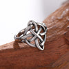 Witches Knot Ring, Stainless Steel Rings with Witch Knot, Celtic Jewelry for Women - view 2