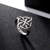 Witches Knot Ring, Stainless Steel Rings with Witch Knot, Celtic Jewelry for Women - view 3