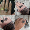 Witches Knot Ring, Stainless Steel Rings with Witch Knot, Celtic Jewelry for Women - view 5