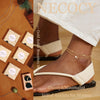 Initial Heart Diamond Anklets for Women - view 4
