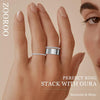 2-Pack Stackable Bands for Oura Ring 5/Oura Ring 4/Oura Ring 3 Stack - view 6