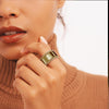 2-Pack 14K Gold Plated Stackable Rings for Oura Ring Gen 5/4/3 - view 5