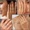 2-Pack 14K Gold Plated Stackable Rings for Oura Ring Gen 5/4/3 - view 4