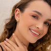 Clip on Earrings for Women 14K Gold/Sterling Silver Plated Statement Earrings for Women Trendy Dainty Earrings Simple Minimalist Non Pierced Earring - view 3