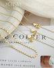 Gold Initial Ankle Bracelets for Women Heart Anklets - view 6