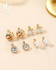 10 Pairs Clip On Earrings for Women Non Pierced Earrings Set - view 6