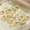 Gold Knuckle Rings Set for Women, Stackable Midi Chunky Rings Pack - view 6