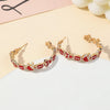 Game Day Earrings for Women ( Heavy Earrings) Football Earrings for Fashion Football Sports Jewelry Game Day Outfit Accessories - view 3