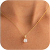 Dainty Silver Gold Necklaces for Women Station Choker Simulated Diamond Necklace Simple Layering CZ Necklace Jewelry Gifts - Gold Square