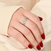 I Fcking Love You Ring For Women, Open Adjustable Stainless Steel Engraved Heart Spiral Wrap Twist Vintage Promise Rings Inspirational Jewelry for - view 3