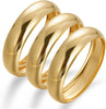 Chunky Gold Bangle Bracelets for Women with Dainty 14k Gold Plated Big Stackable Bangles Set Statement Cuff Bracelet Stack Fashion Jewelry Gifts - A3-gold