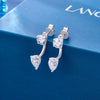 2.6Ct Moissanite Earring Jacket for Studs Drop Diamond Earrings for Women - view 5