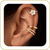 3Pcs Ear Cuffs Non Piercing for Women, Dainty Clip on Earrings - main view