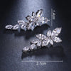 Clip on Earrings for Women Cubic Zirconia Long Tassel Dangle Drop Earrings Non Pierced Earrings for Women Jewelry Gifts Wedding Party - view 2