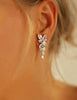 Clip on Earrings for Women Cubic Zirconia Long Tassel Dangle Drop Earrings Non Pierced Earrings for Women Jewelry Gifts Wedding Party - view 3