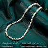 Gold Pearl Necklaces for Women Wedding Bridesmaid Jewelry Gifts with 14K Gold Plated Dainty Necklace Daisy Round Pearl Choker Necklace Layered Pearl - view 5