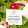 To My Hug Ring by Hope Rings – Inspirational 304 Stainless Steel Jewelry with “Always With You” Message – Adjustable Ring for Women - view 2