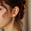 Earrings Skeleton Skull Dangle Boo Ghost Witch Tassel Terror Knife Earrings - view 3