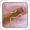 Gold Rings for Women Adjustable Thumb Ring for Women Finger Ring Chunky Gold Silver Rings Anillos Para Mujer Stainless Steel New Year Anniversary - Style-F
