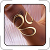 Gold Rings for Women Adjustable Thumb Ring for Women Finger Ring Chunky Gold Silver Rings Anillos Para Mujer Stainless Steel New Year Anniversary - Style-A