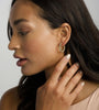 18 Pairs Gold Hoop Earrings for Women, Chunky Statement Hoops Set - view 7