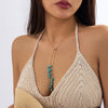 15 Pieces Gold Bohemian Jewelry Set for Women Turquoise Jewelry Set - view 5