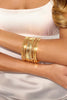 78 Pieces Gold Jewelry Set for Women, 9 Necklace, 24 Bangle Bracelet, 22 Earrings, 23 Knuckle Rings Gold Plated Jewerly set for Women Gift - view 5