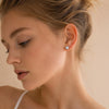 6 Pairs Flat Back Stud Earrings for Women - view 3