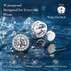 6 Pairs Flat Back Stud Earrings for Women - view 6