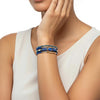 Leather Wrap Bracelets for Women Boho Layered Cuff Bangle with Multi layer Leather Cuff Daily wear Stackable Bangle Easy on off Western - view 4