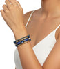 Leather Wrap Bracelets for Women Boho Layered Cuff Bangle with Multi layer Leather Cuff Daily wear Stackable Bangle Easy on off Western - view 5