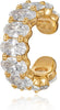 Ear Cuffs Non Piercing for Women 14K Gold Plated Ear Cuff Earrings Colorful Cubic Zirconia Paved Trendy Cartilage Earring Jewelry Single - main view