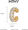 Ear Cuffs Non Piercing for Women 14K Gold Plated Ear Cuff Earrings Colorful Cubic Zirconia Paved Trendy Cartilage Earring Jewelry Single - view 5