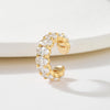 Ear Cuffs Non Piercing for Women 14K Gold Plated Ear Cuff Earrings Colorful Cubic Zirconia Paved Trendy Cartilage Earring Jewelry Single - view 6