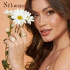 Daisy Fidget Ring for Anxiety Relief - 18K Gold Plated Spinner Band for Stress Relief, Stainless Steel Statement Flower Ring for Women, Thoughtful - view 2