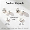 6 Pairs Flat Back Earrings for Women, Stud Earring Set - view 4