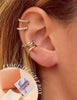 9PCS 14K Gold Plated Ear Cuff Earrings for Women Non Piercing jewelry - view 2