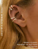 9PCS 14K Gold Plated Ear Cuff Earrings for Women Non Piercing jewelry - view 5