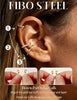 9PCS 14K Gold Plated Ear Cuff Earrings for Women Non Piercing jewelry - view 6