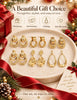 6 Pairs Chunky Gold Plated Knot Earrings for Women - view 6