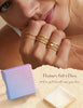 8Pcs Stackable Rings for Women Stainless Steel Rings - view 6
