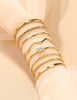 8Pcs Stackable Rings for Women Stainless Steel Rings - view 7
