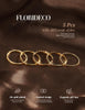 14K Gold Plated Stackable Rings for Women Thin Dainty Ring Set Minimalist Stacking Thumb Rings Statement Pinky Engagement Ring Promise Wedding Bands - view 7