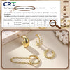 4Pcs Ear Cuffs Non Piercing for Women 14K Gold Plated Adjustable - view 4