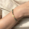 Friendship Bracelets for Women with Turquoise Beads Stretch Stackable Set - view 4