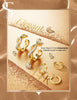 4 Pairs Ear Cuffs Non Piercing - 14K Gold Plated Ear Cuff Earrings for Women Trendy Ear Cuff for Non Pierced Ears Clip On Carrtilage Earring - view 5