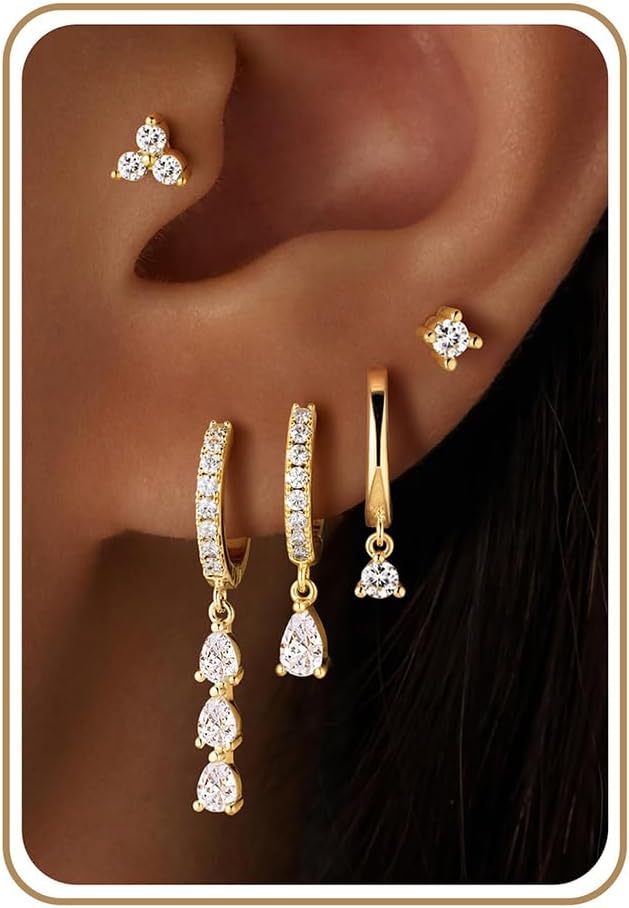 Dangle Earrings for Women, Earring Set - main view