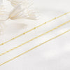 Layered 14k-Gold-Plated Necklace for Women, Necklaces Stack Jewelry - view 6