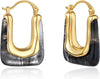 Acrylic Hoop Earrings for Women - G-Classic Ink